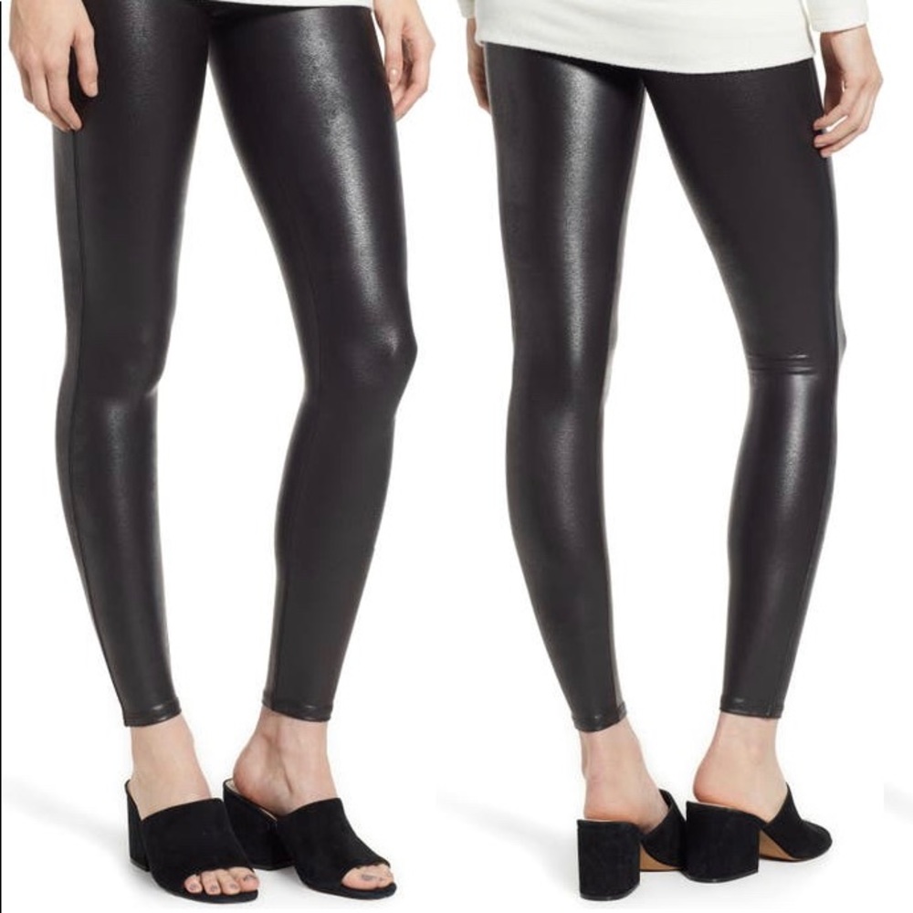 EUC Faux Leather Leggings